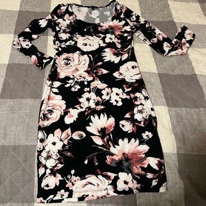 Floral dress midi